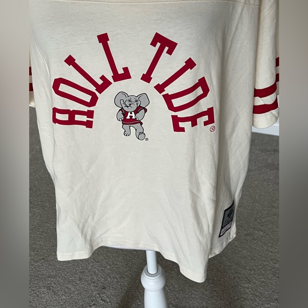 NWT Mitchell and Ness University of Alabama Roll Tide TShirt Size XL - Picture 3 of 9